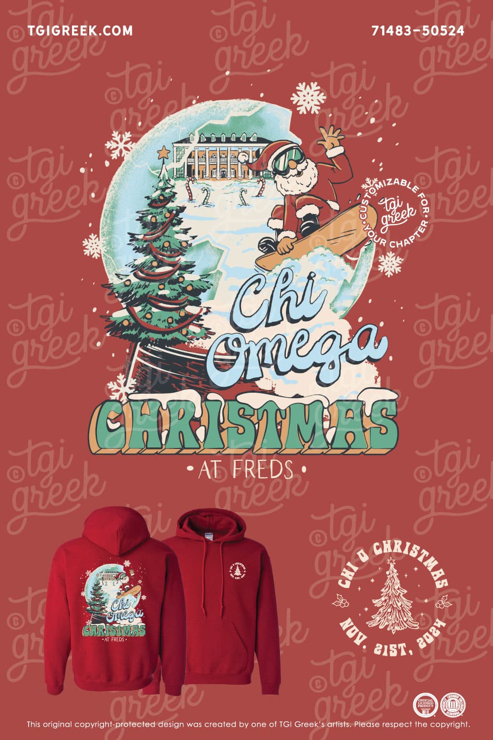 Chi Omega – LSU Christmas