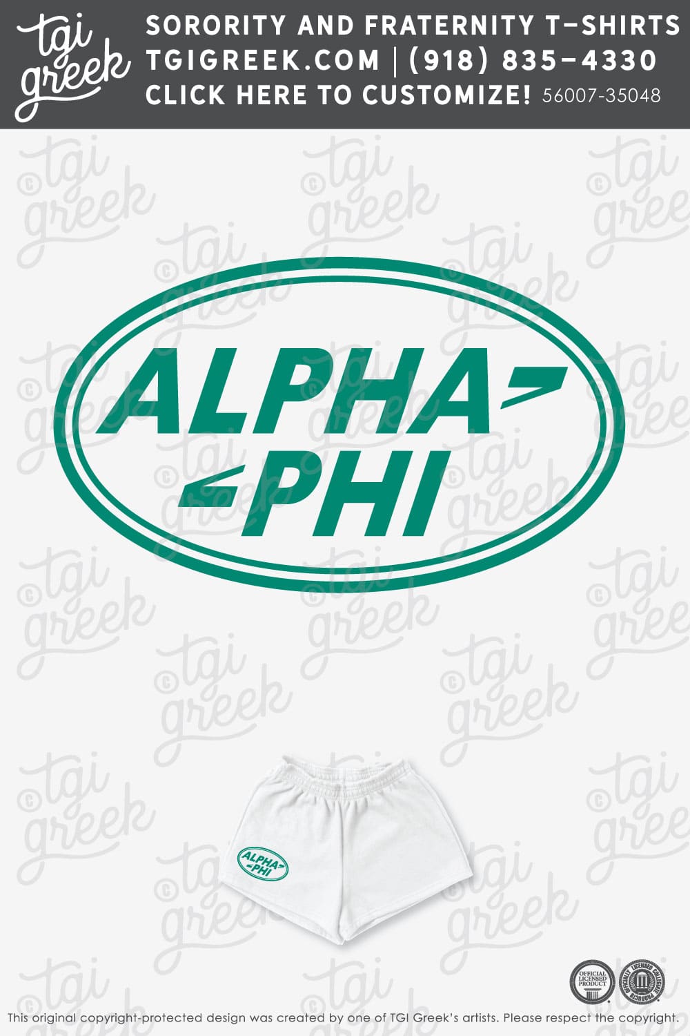 Alpha Phi – SJU PR Shorts