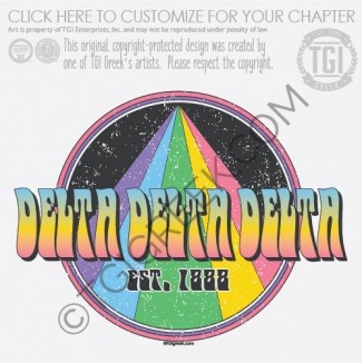 Delta Delta Delta – Rainbow Prism PR