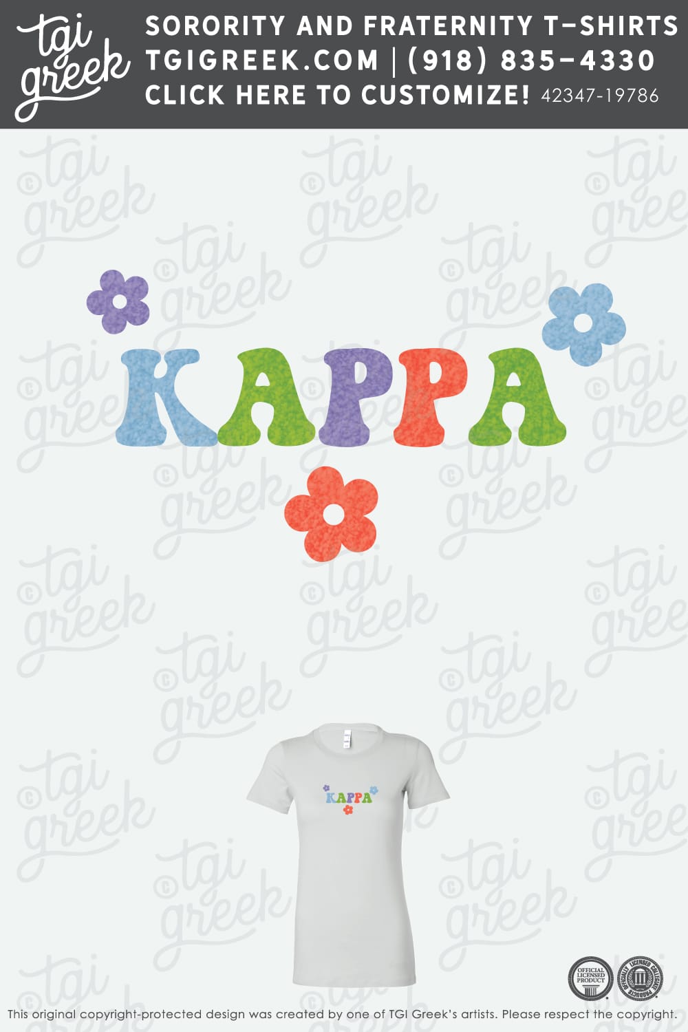 LIVE – KKG Chenille Letters