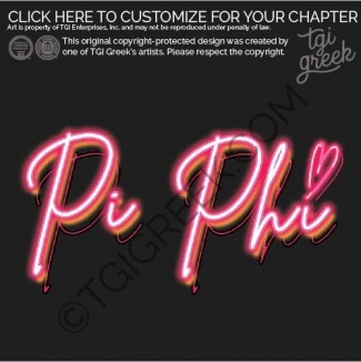 TGI – Pi Beta Phi Neon