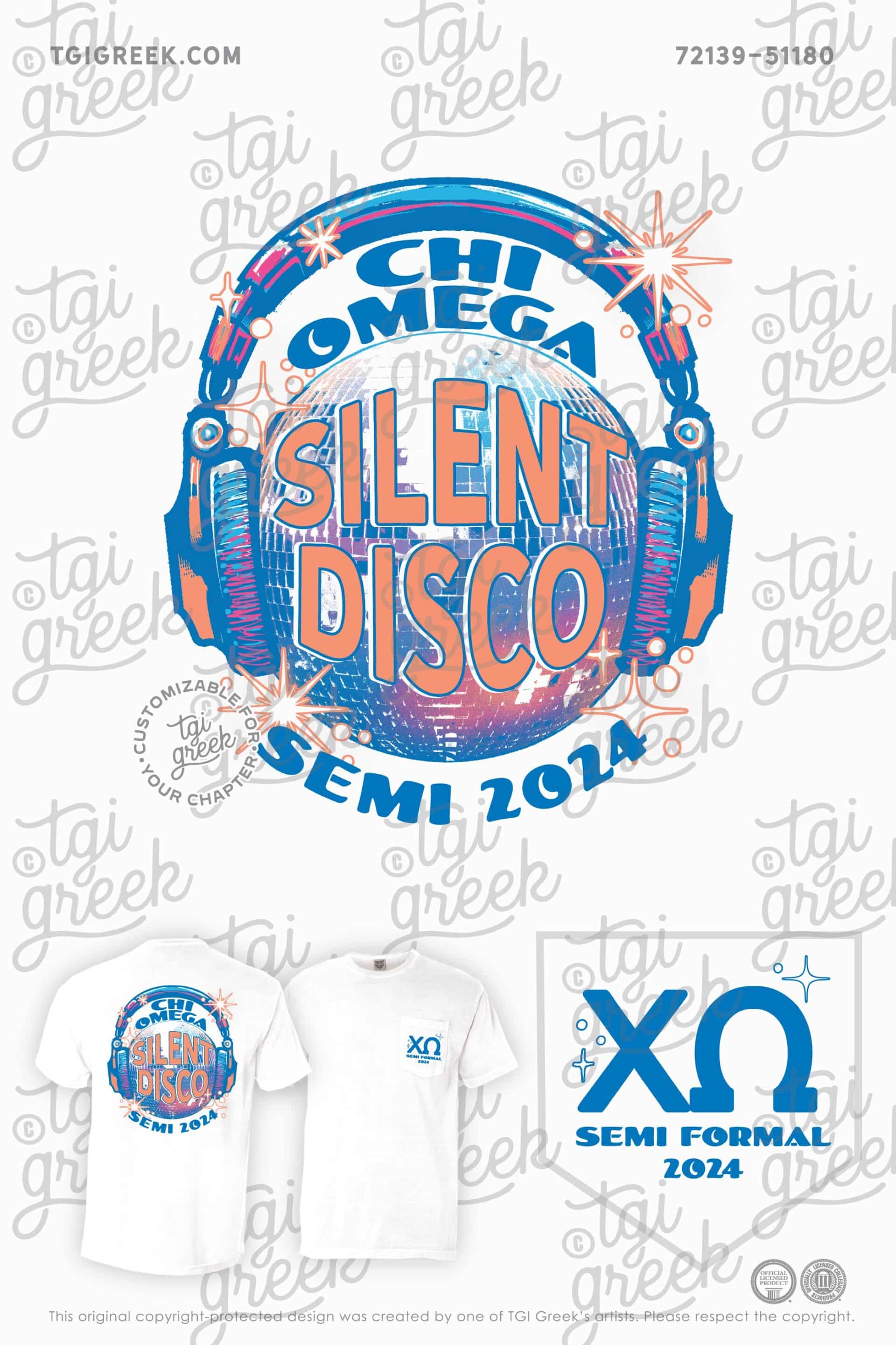 Chi Omega – UNU Silent Disco Semi