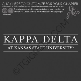 Kappa Delta – KSU pr Crewneck