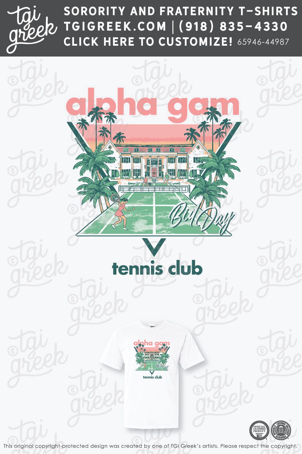 TGI – AGD Tennis Core Bid Day