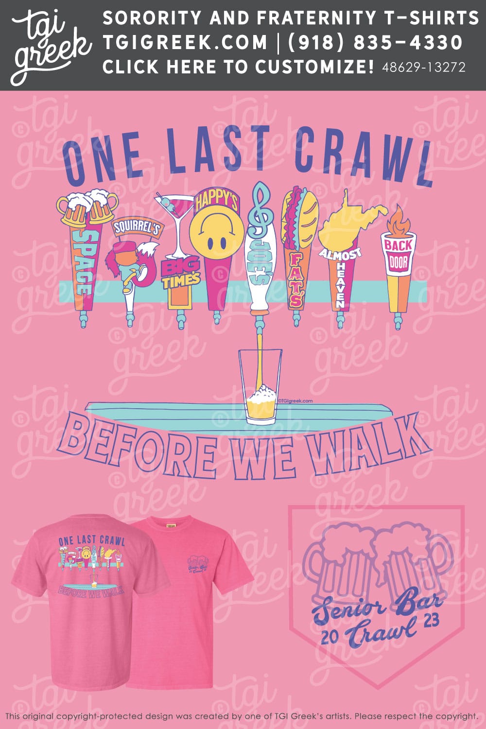 Bar Crawl – Morgantown WV Senior Bar Crawl
