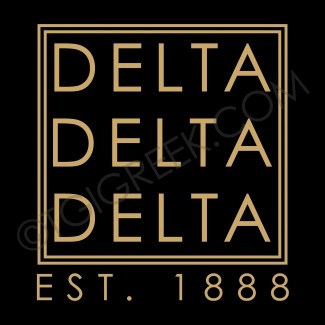 Delta Delta Delta-OSU Bid Day Totes