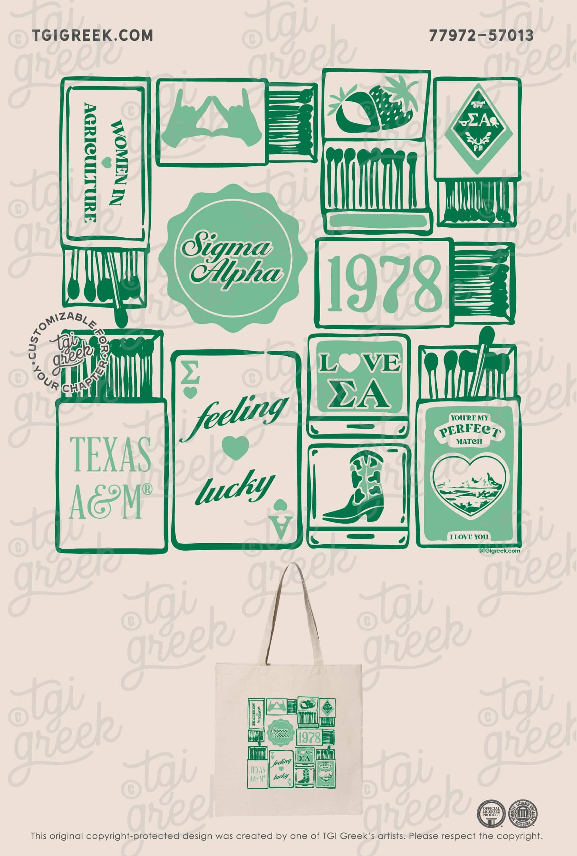 Sigma Alpha – TAMU Tote Bags