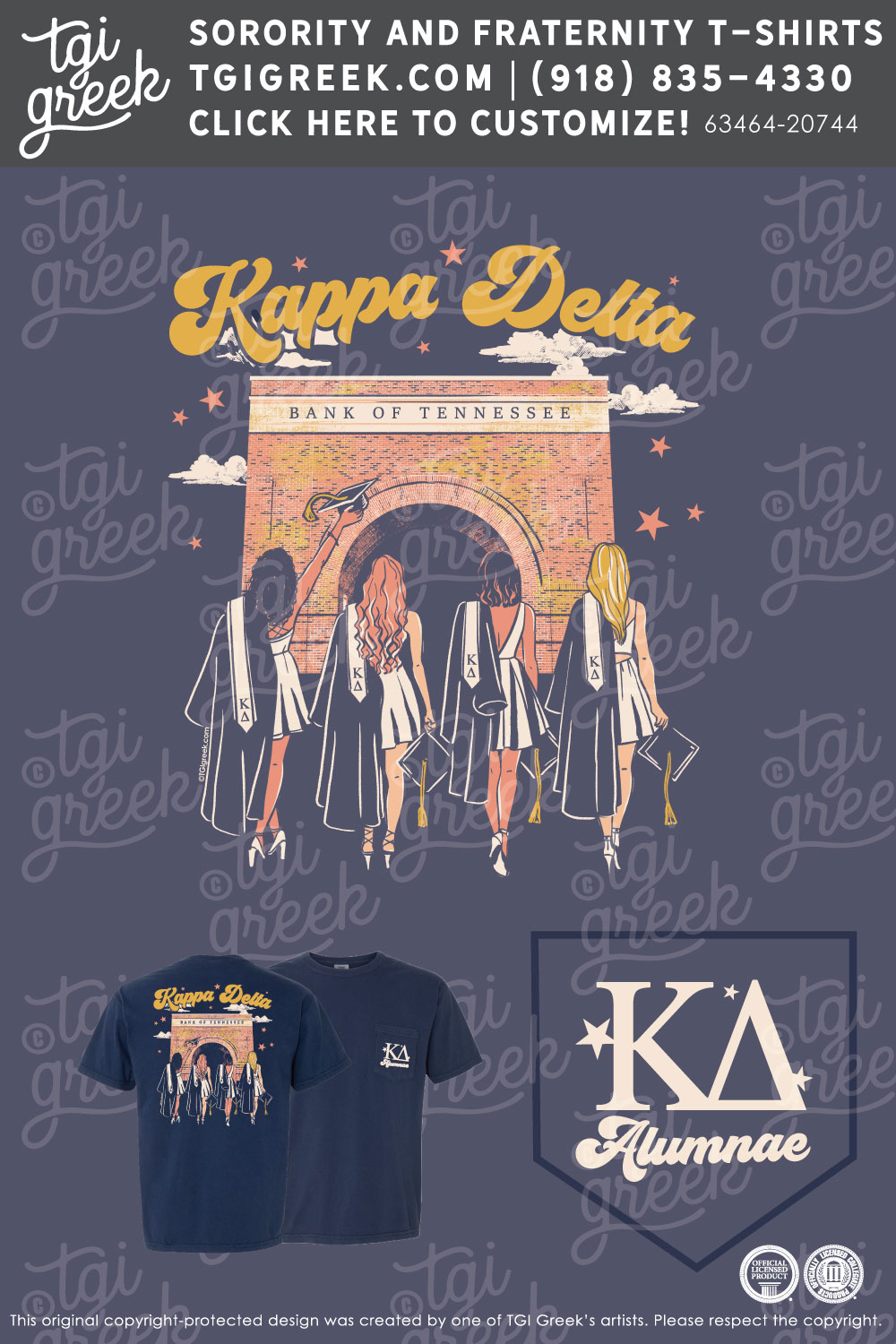 Kappa Delta – ETSU Senior Shirt