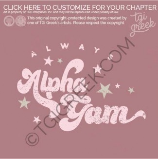 Alpha Gamma Delta – groovy Stars