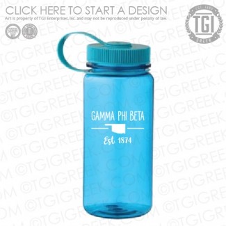 Gamma Phi Beta-OSU Bid Day Waterbottle