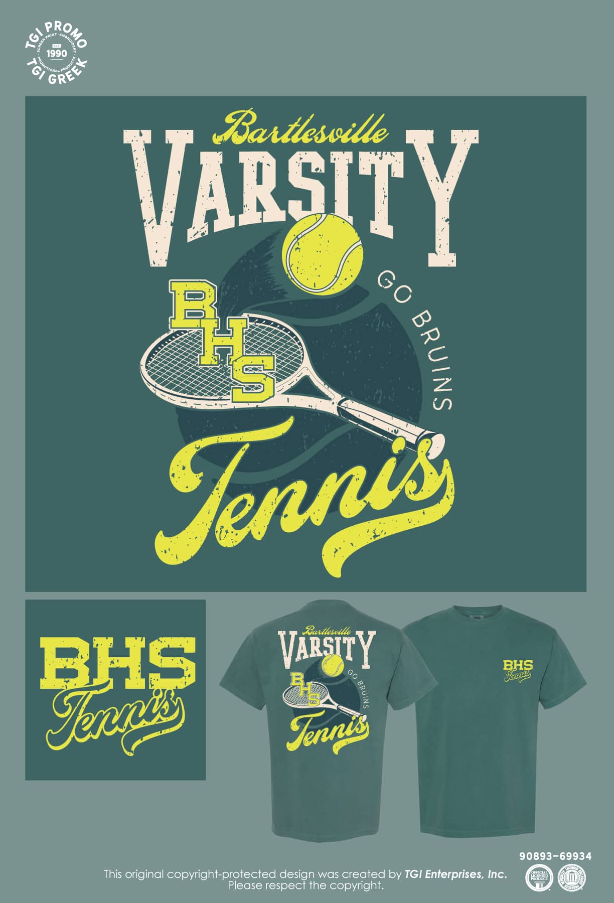 TGI Promo – Bartlesville High School Tennis