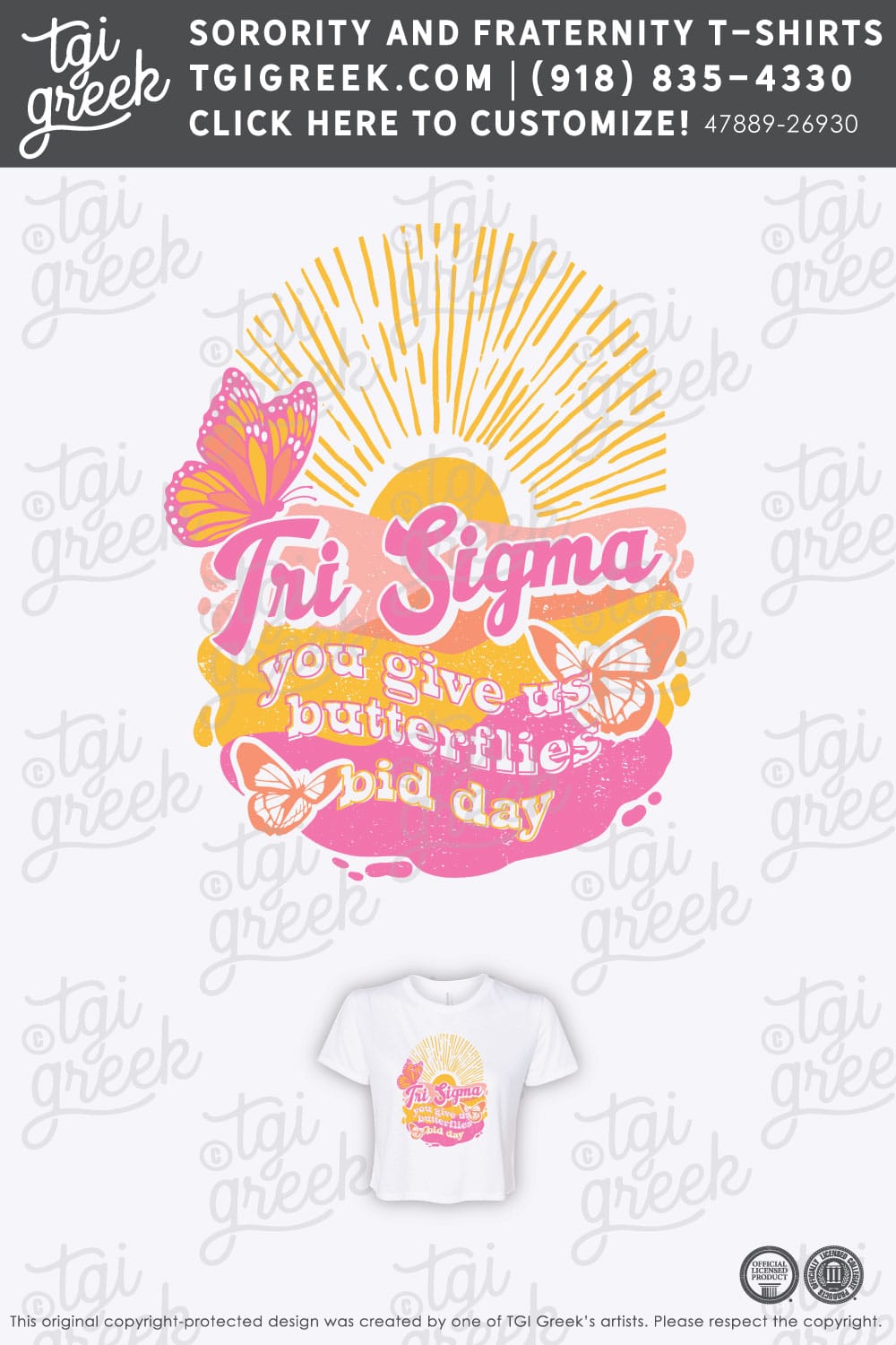 Sigma Sigma Sigma – OAKL Bid Day