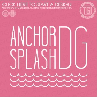 TGI-DG Anchor Splash Pink