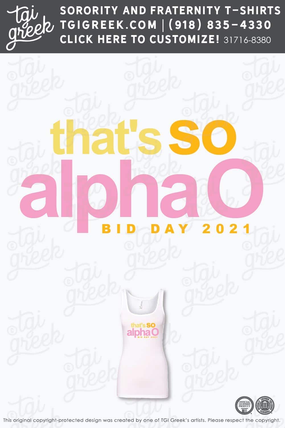 Alpha Omicron Pi – GMU Bid Day