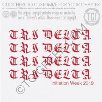 Delta Delta Delta-TU Initiation