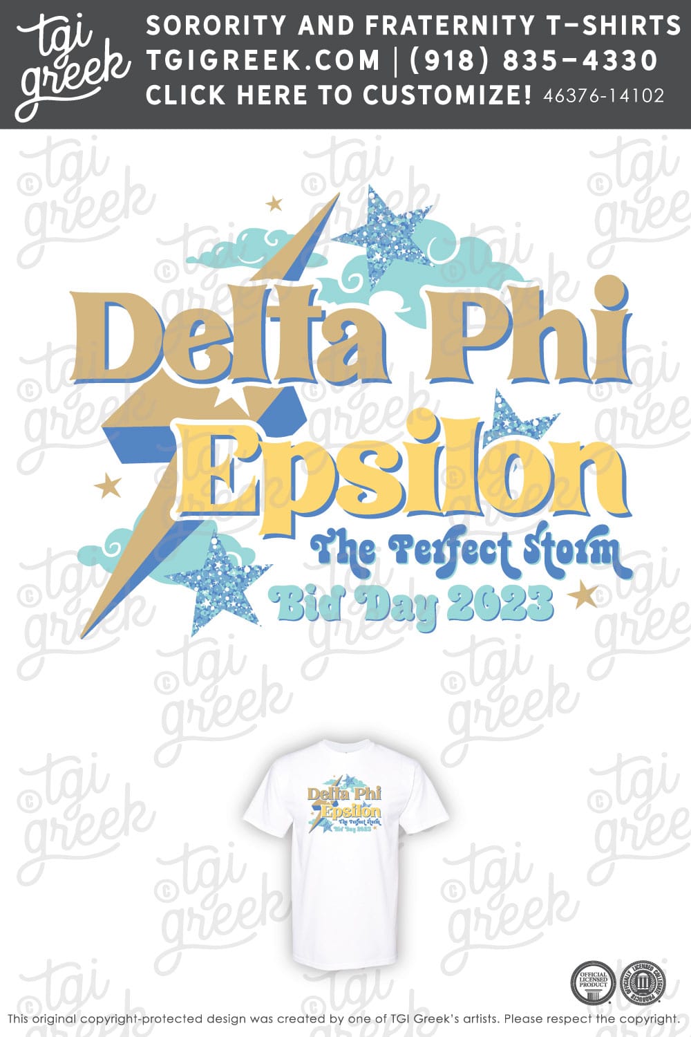 Delta Phi Epsilon -WOFF Bid Day Spring