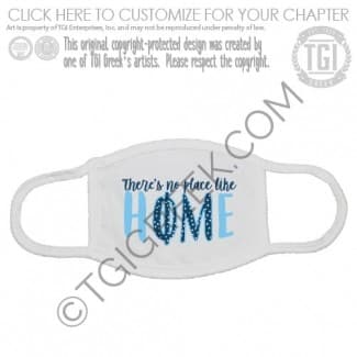 Phi Mu – TSU bid Day Mask