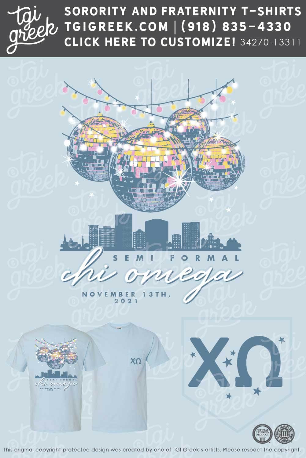 Chi Omega – FURM Semi Formal