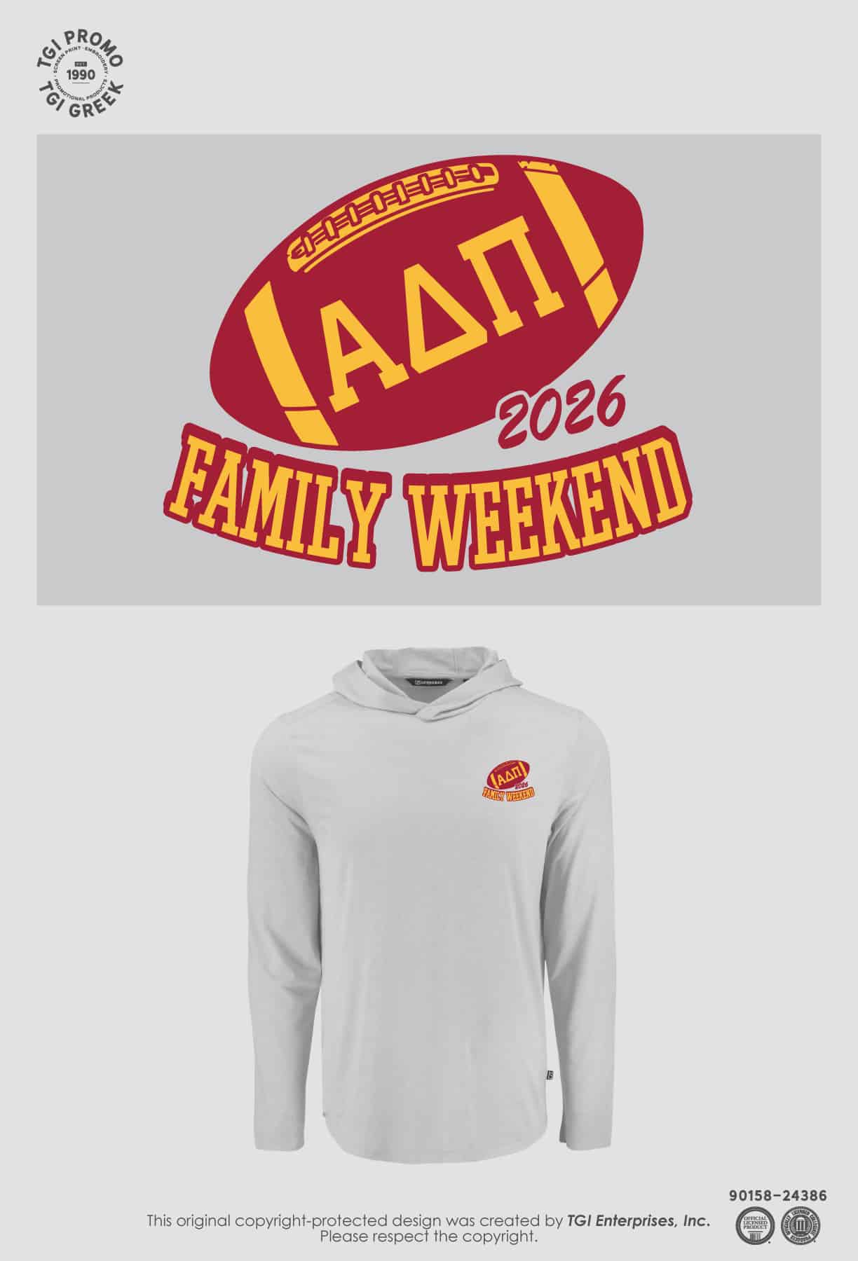 Alpha Delta Pi – TGI Greek Family Weekend Pullover
