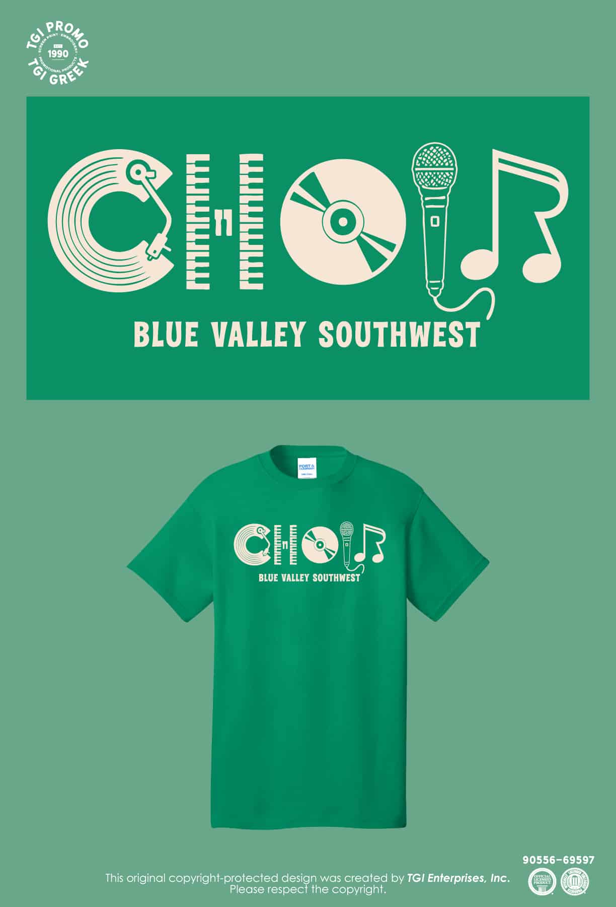 TGI Promo – New Stock BVSW Choir