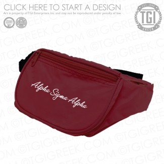 Alpha Sigma Alpha-MSU Fanny Pack