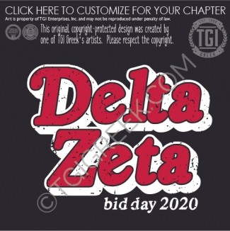 Delta Zeta – Bid Day