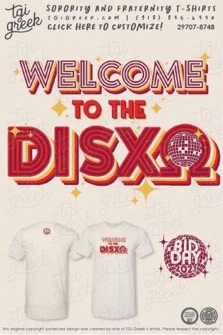 Chi Omega – Disco Bid Day