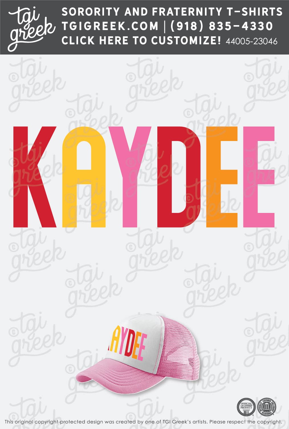 Kappa Delta – TAMU PR Hat