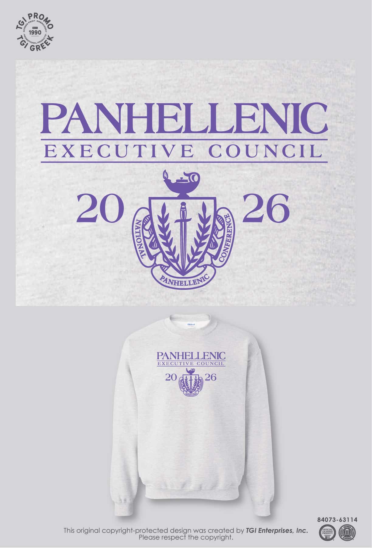 Panhellenic – USAL Exec Sweatshirts