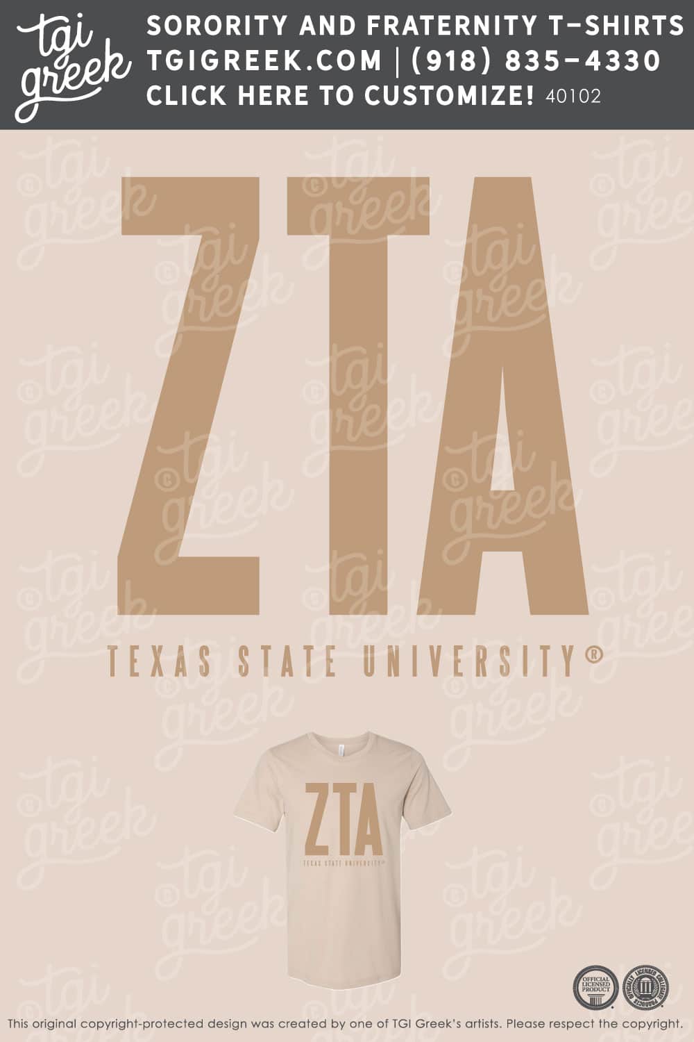 Panhellenic – TXSU Primary Recruitment ZTA