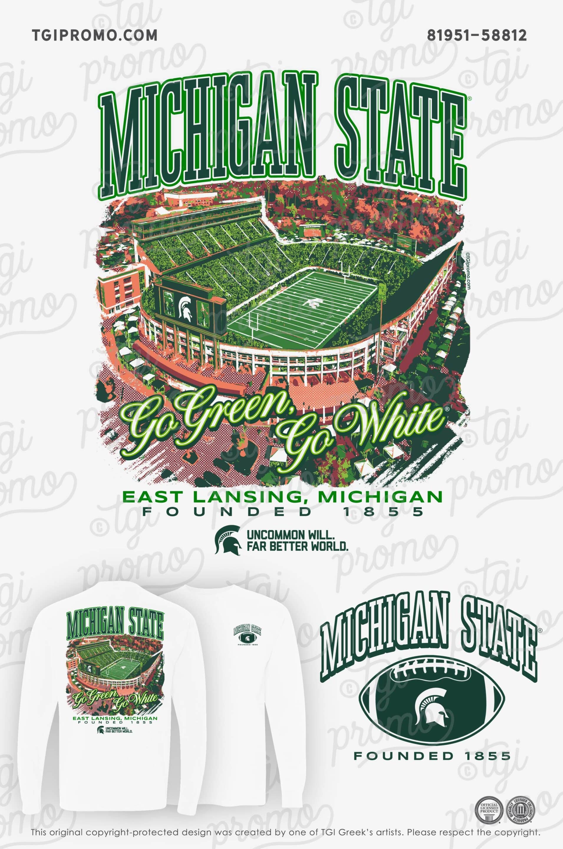 Michigan State University – Donor Stadium Shirt