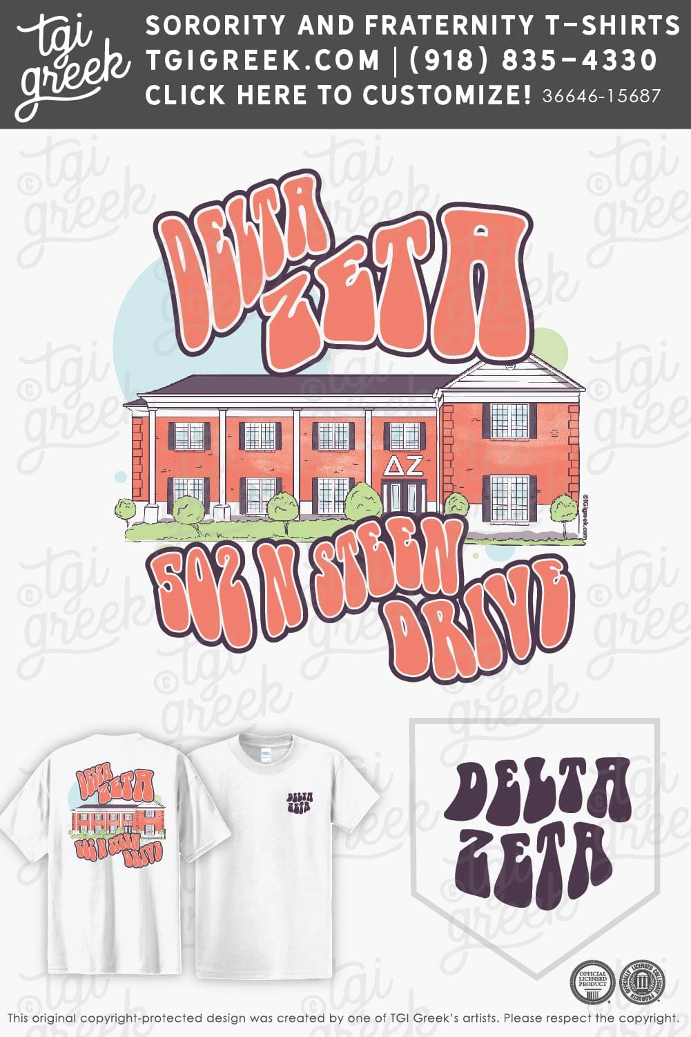 Delta Zeta – SFASU Fundraiser Brag Shirt