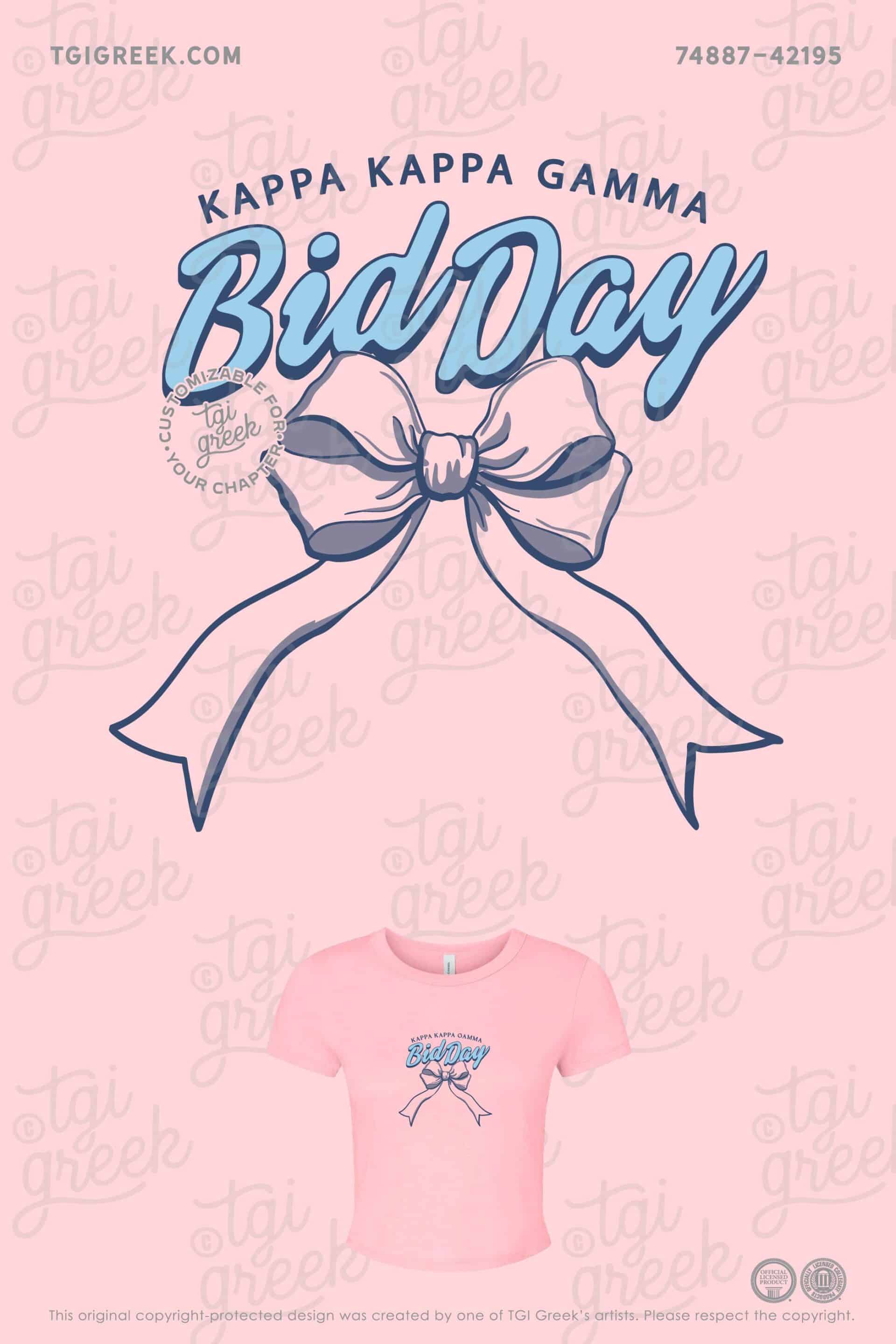 TGI – Kappa Kappa Gamma Bow Bid Day