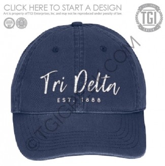 TGI-Delta Delta Delta Hat Design