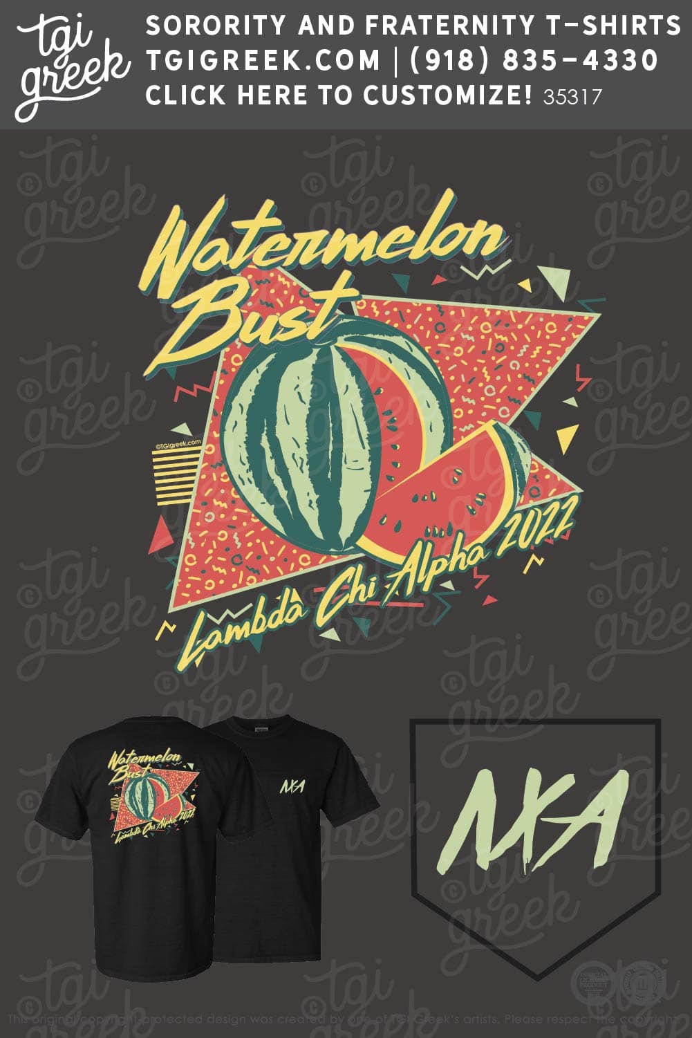 Lambda Chi Alpha – CTSLO Watermelon Bust