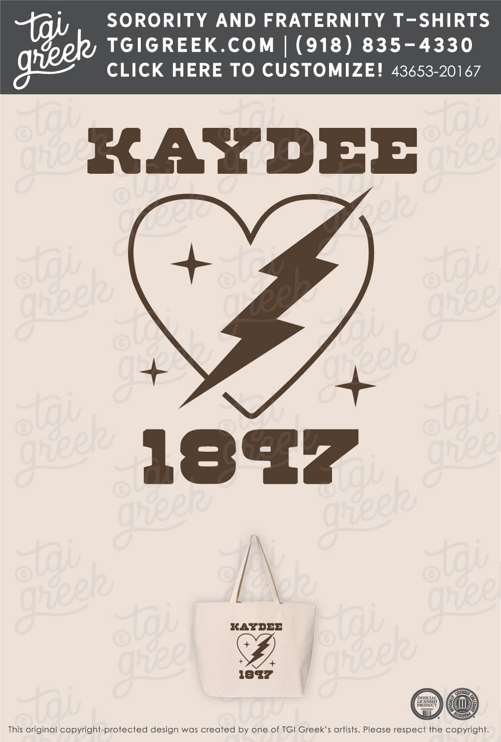Kappa Delta – KU Tote