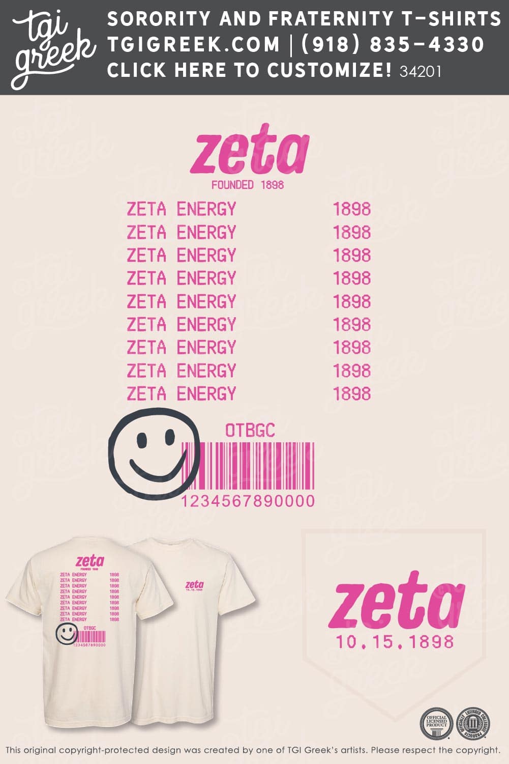 Zeta Tau Alpha – UNFL – PR Apparel