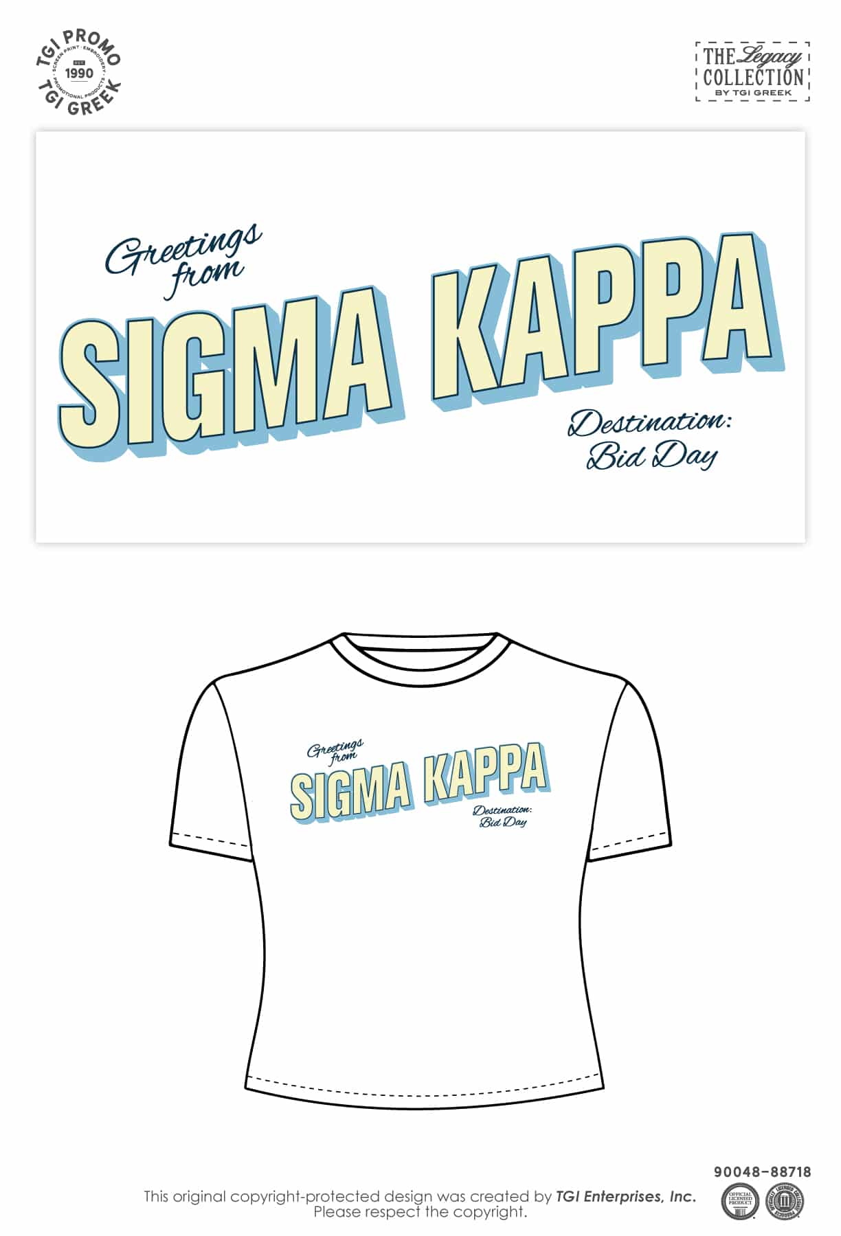 Sigma Kappa – TGI Greek Bid Day