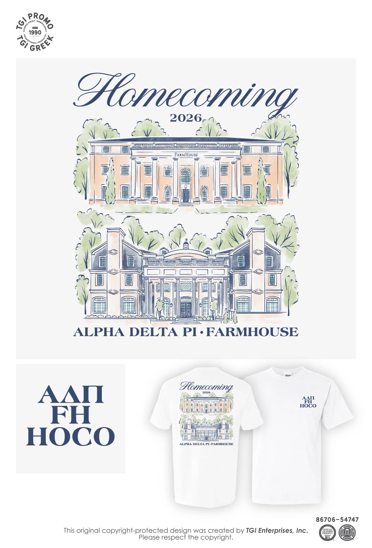 Alpha Delta Pi – OSU Homecoming Houses