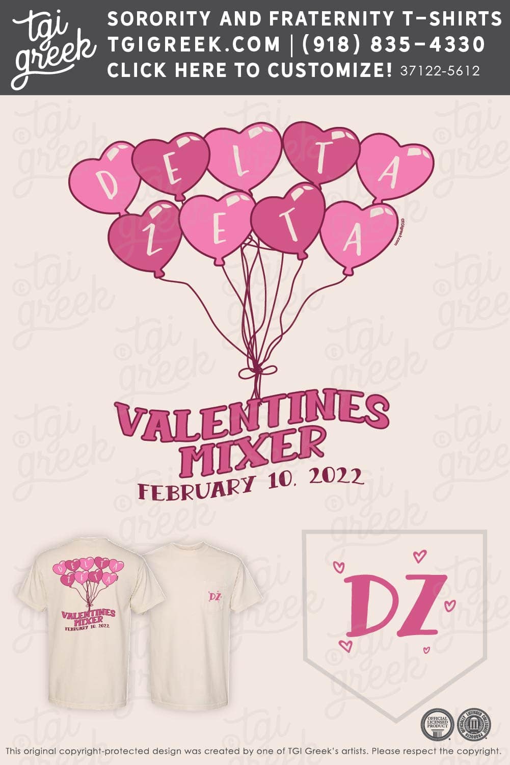 Delta Zeta – CLEM Valentine’s Mixer