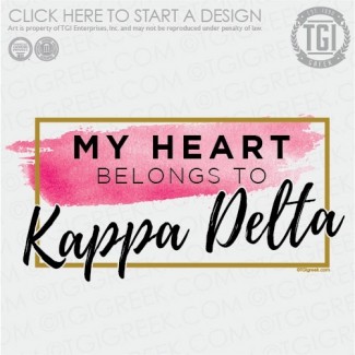 Kappa Delta-UALR PR Shirt