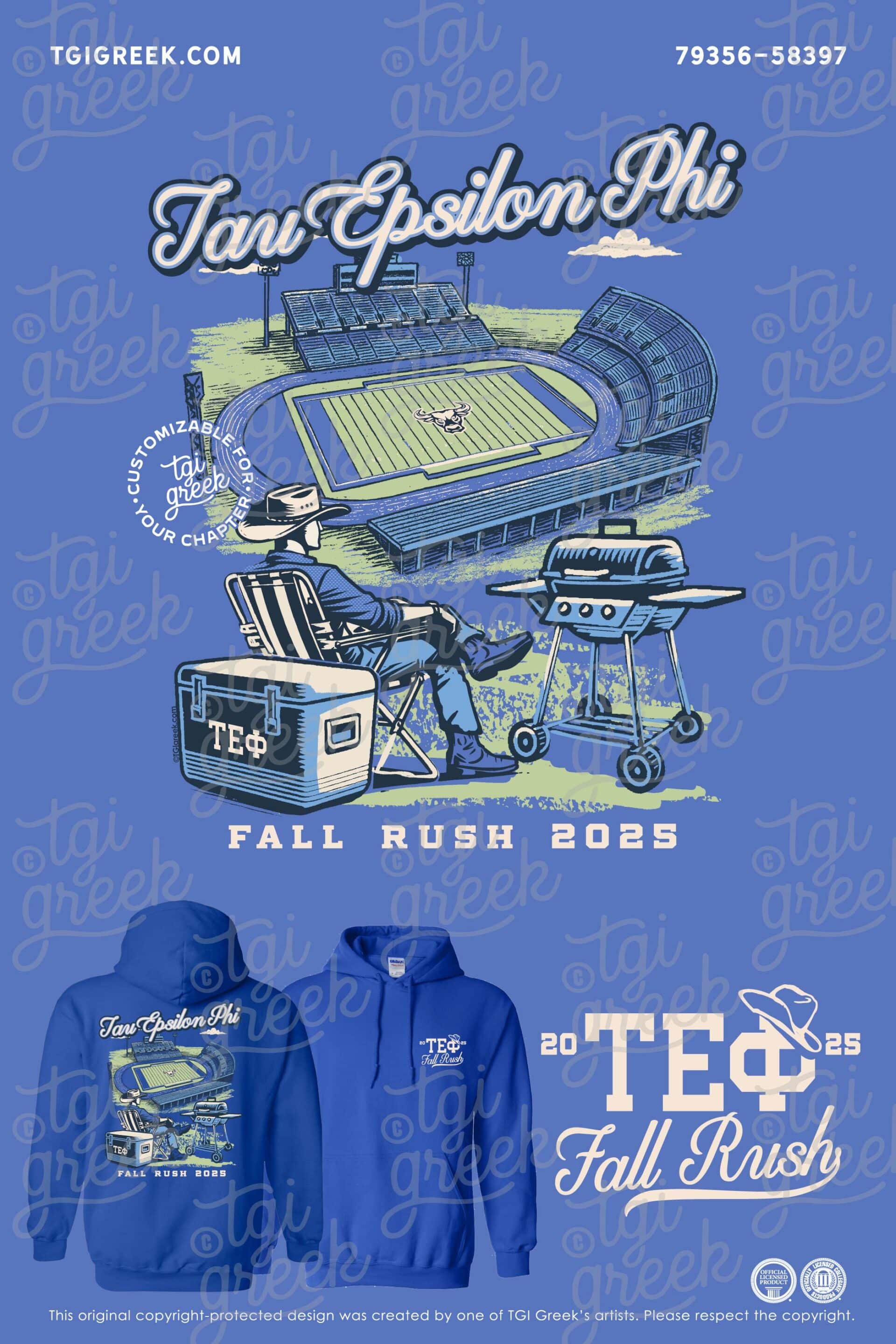 Tau Epsilon Phi – BUFF Fall Rush Hoodie