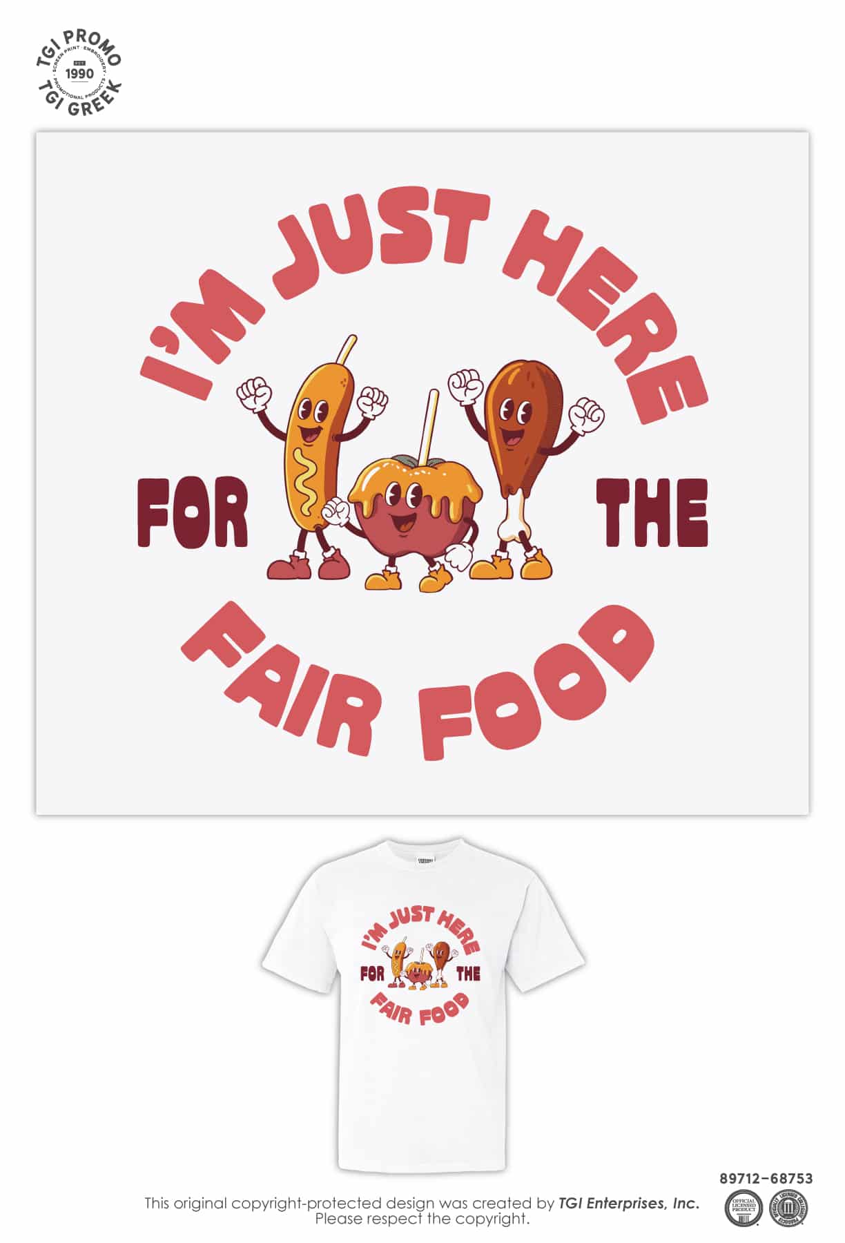 TGI Promo – Fair Fair Food Tee