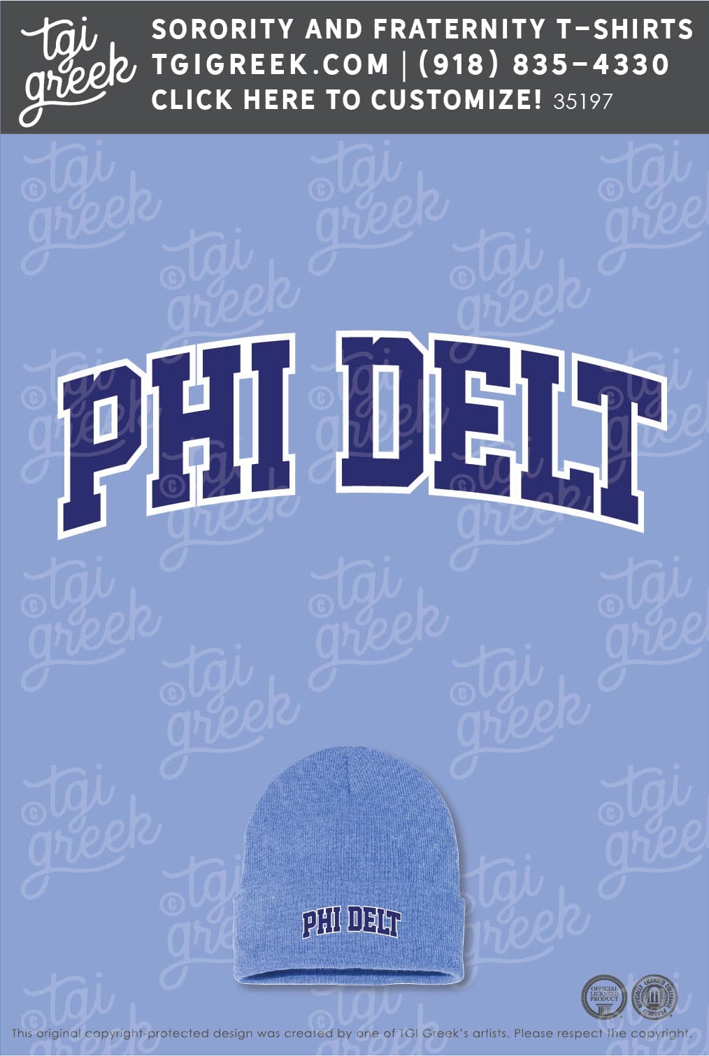 Phi Delta Theta – SWOSU Beanie