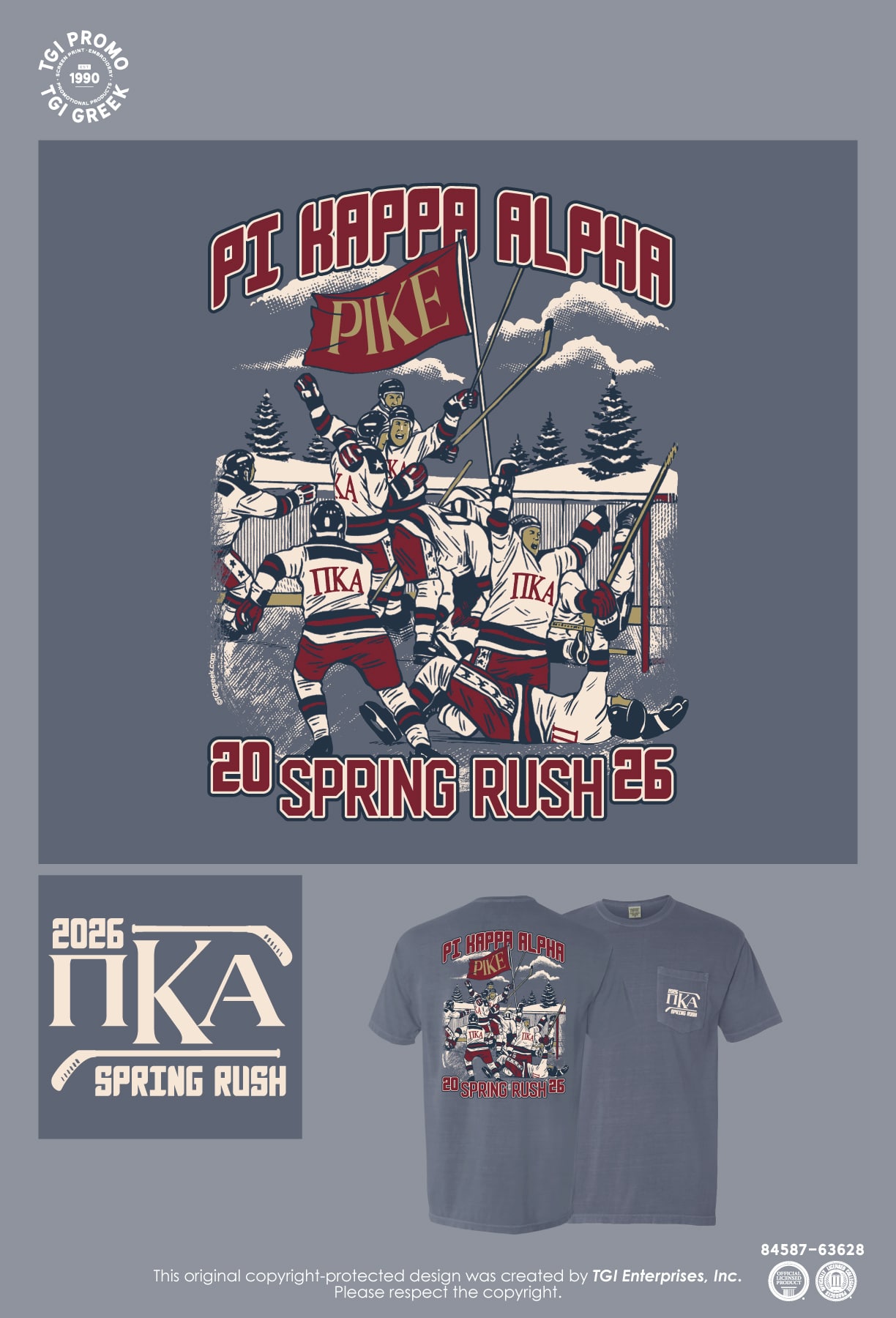 Pi Kappa Alpha  – MURR Spring Rush Shirt