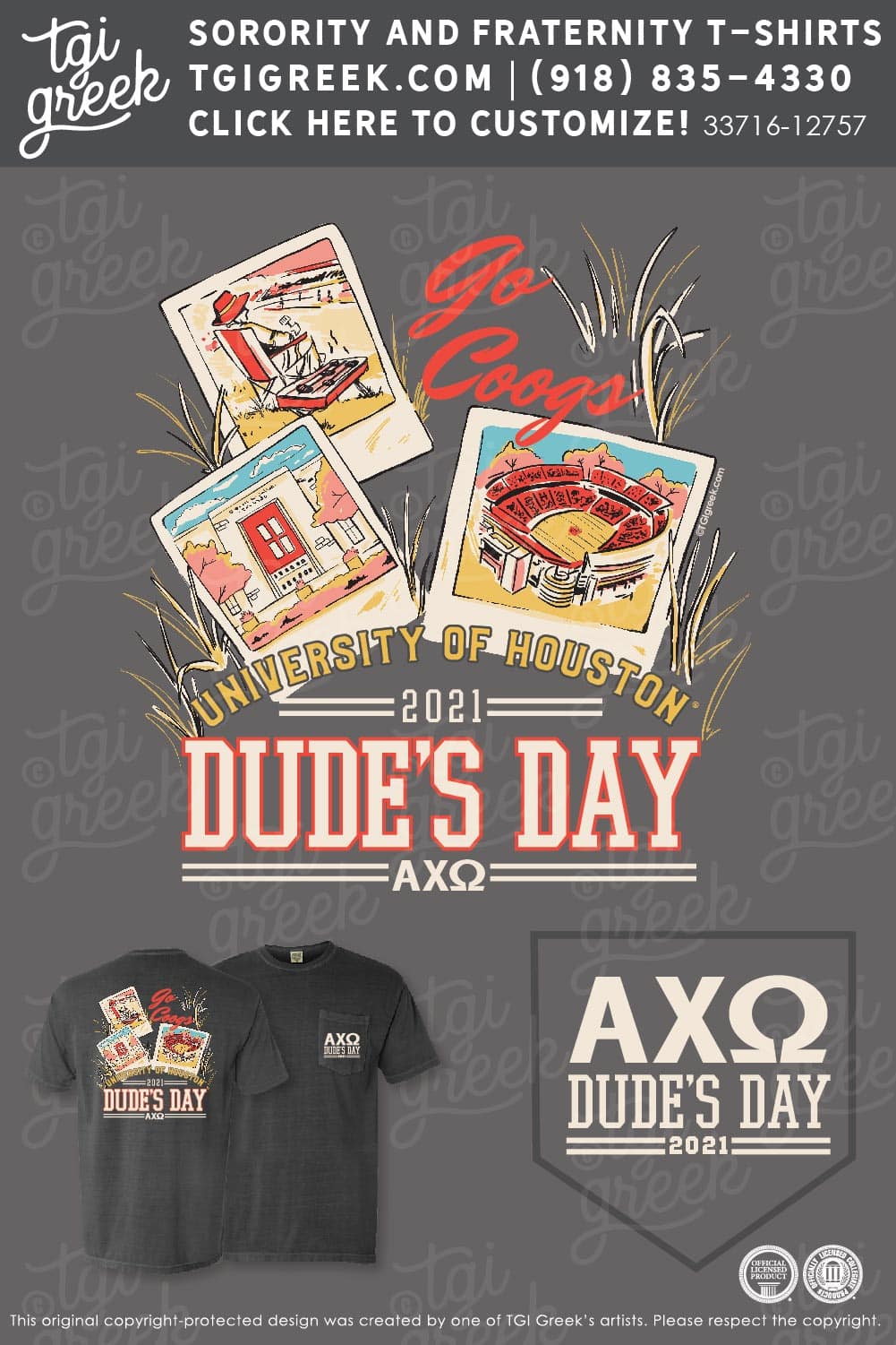 Alpha Chi Omega – U of H  Dudes Day