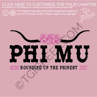 Phi Mu – Bid Day