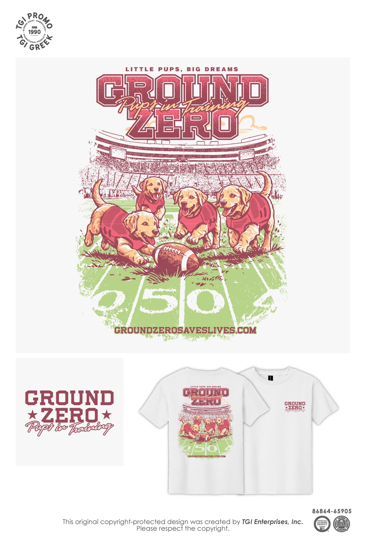 Ground Zero – Puppies in Training