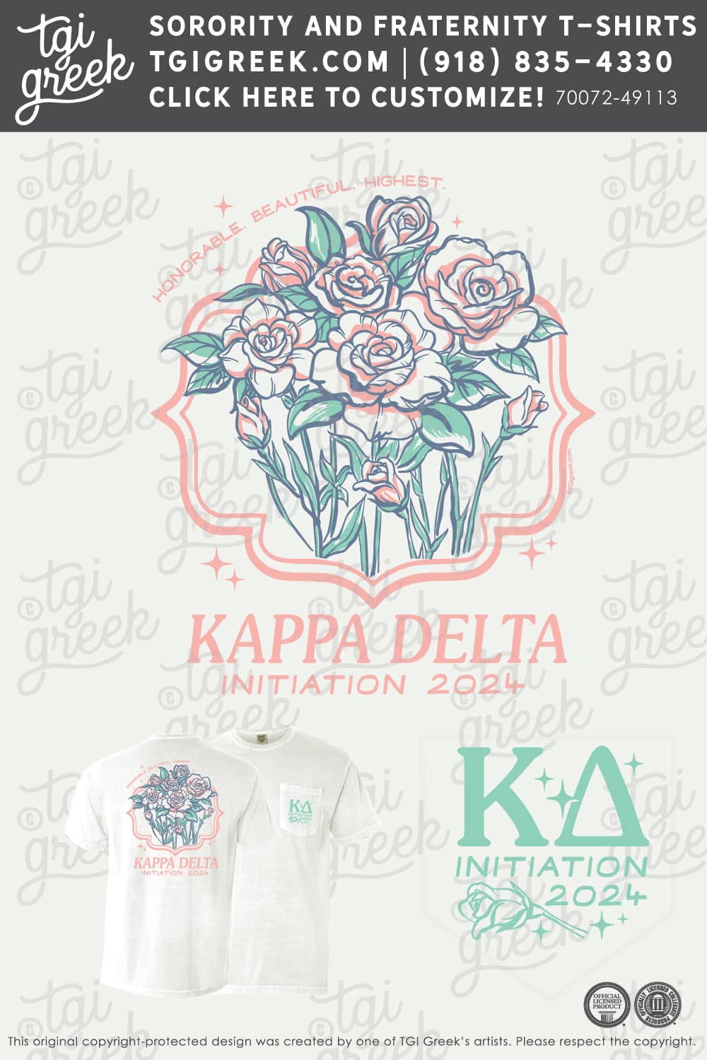 Kappa Delta – TCU Initiation