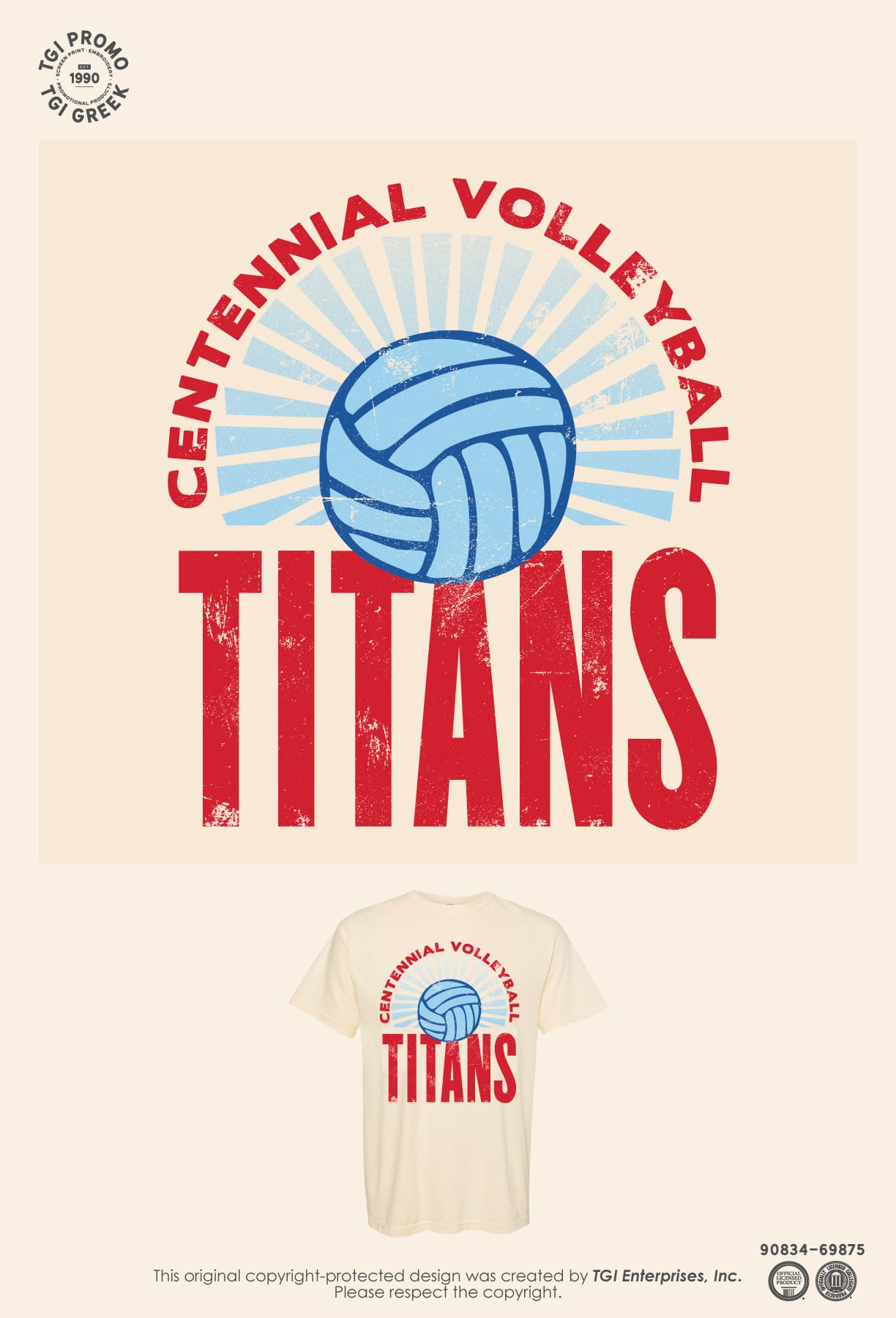 TGI Promo – Frisco Centennial High School Volleyball